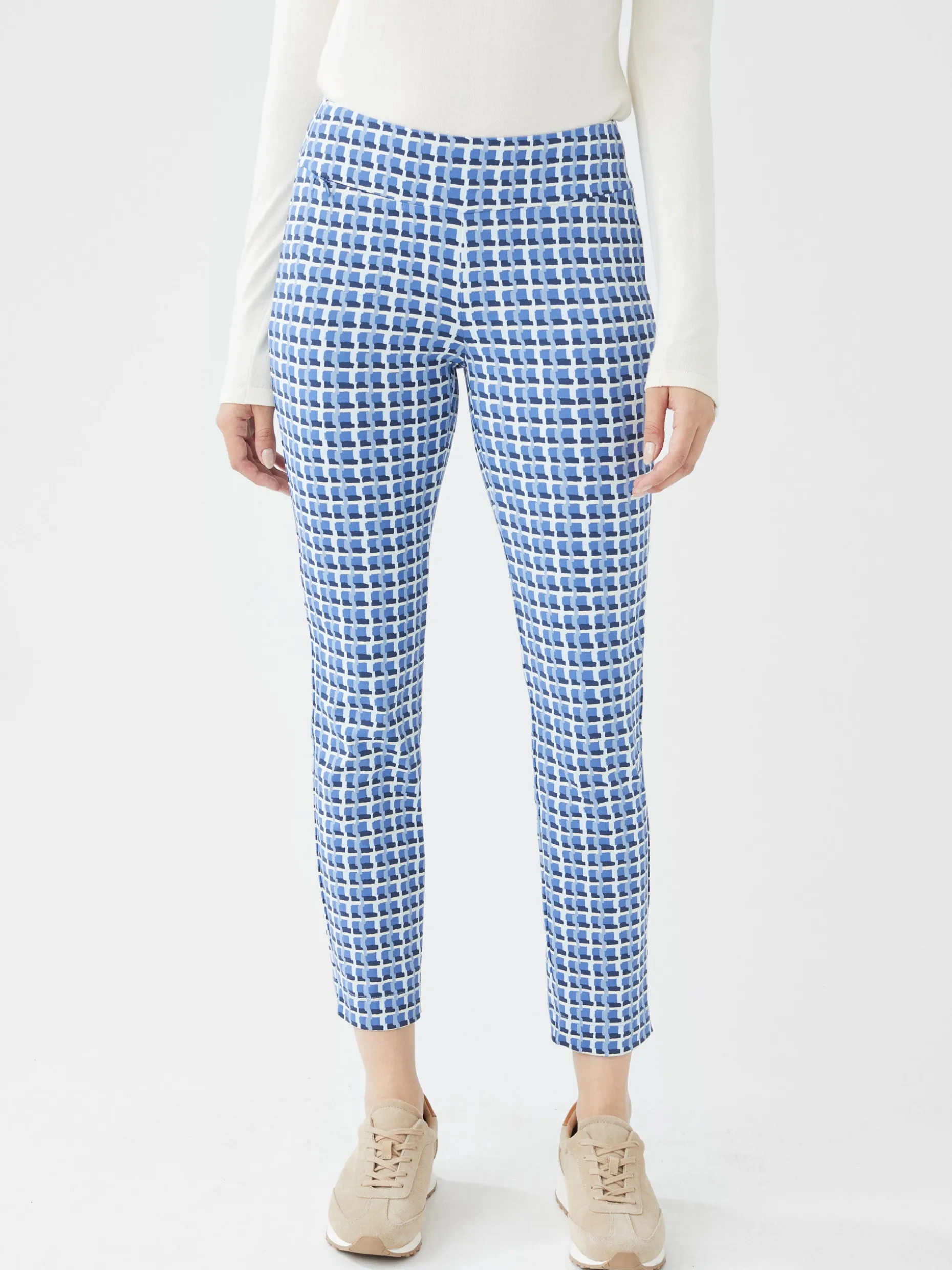 Newport Capri Pants in Marseilles Geo