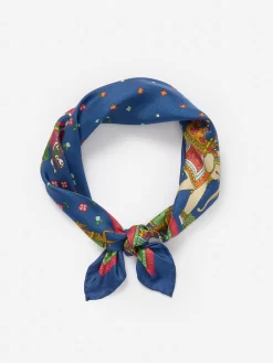 Nikka Silk Kerchief in Palace Pictorial