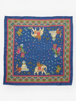 Nikka Silk Kerchief in Palace Pictorial