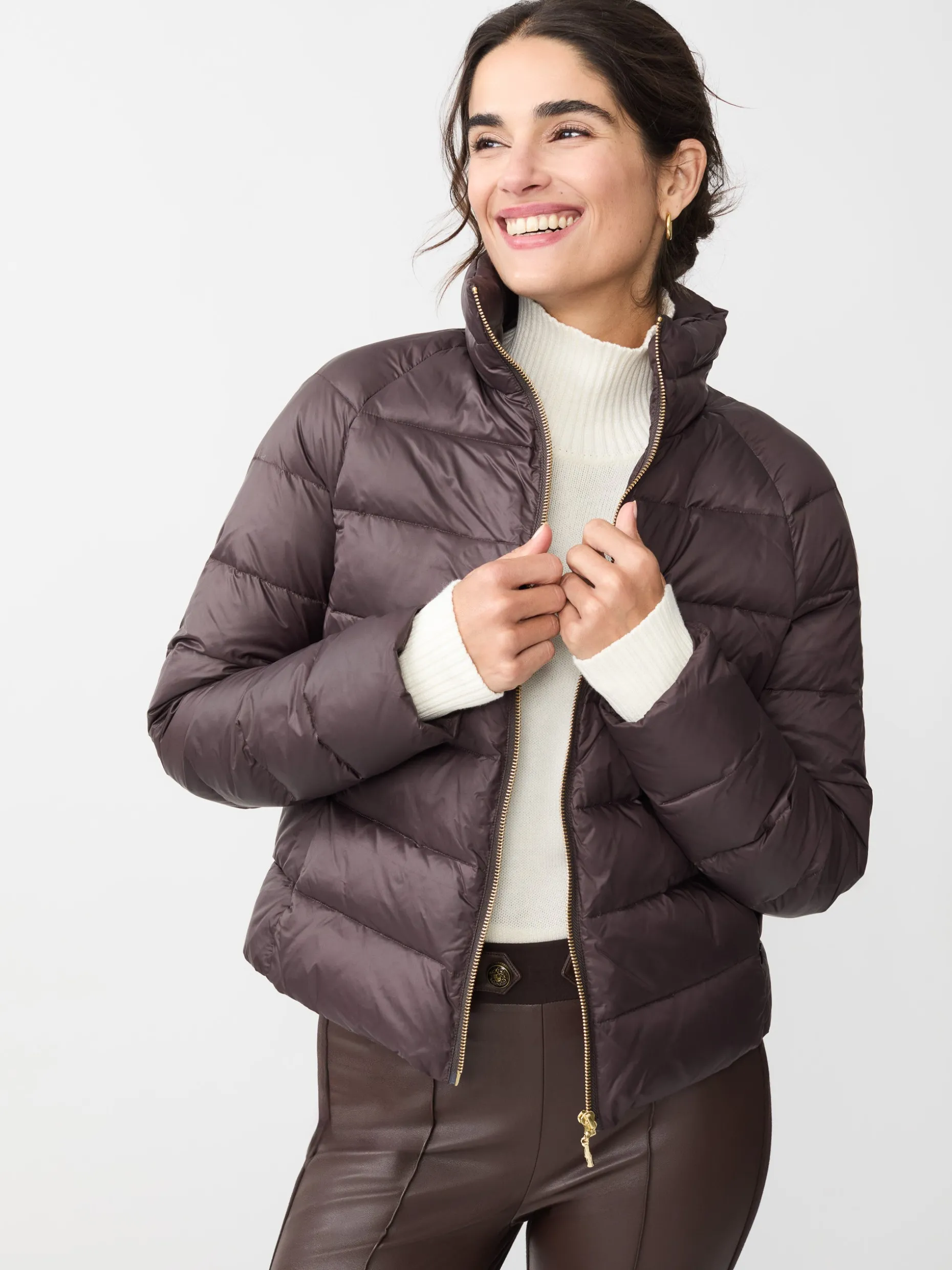 Nomi Puffer Jacket with Faux Fur Vest