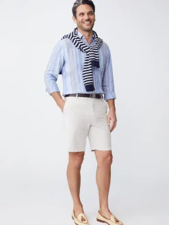Oliver 9" Shorts in Italian Summer Twill