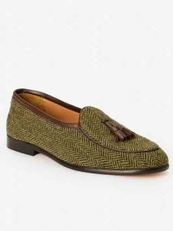 Oskar Loafers in Herringbone