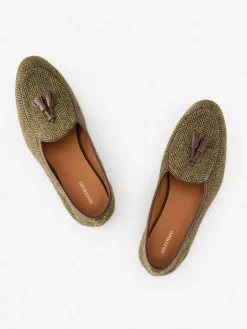 Oskar Loafers in Herringbone