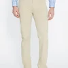 Parker 5-Pocket Straight Pants in Stretch Cotton Sateen
