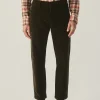 Parker 5-Pocket Straight Pants in Italian Stretch Cord