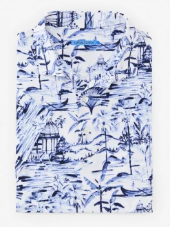 Peak Performance Polo in Micro Seaforth