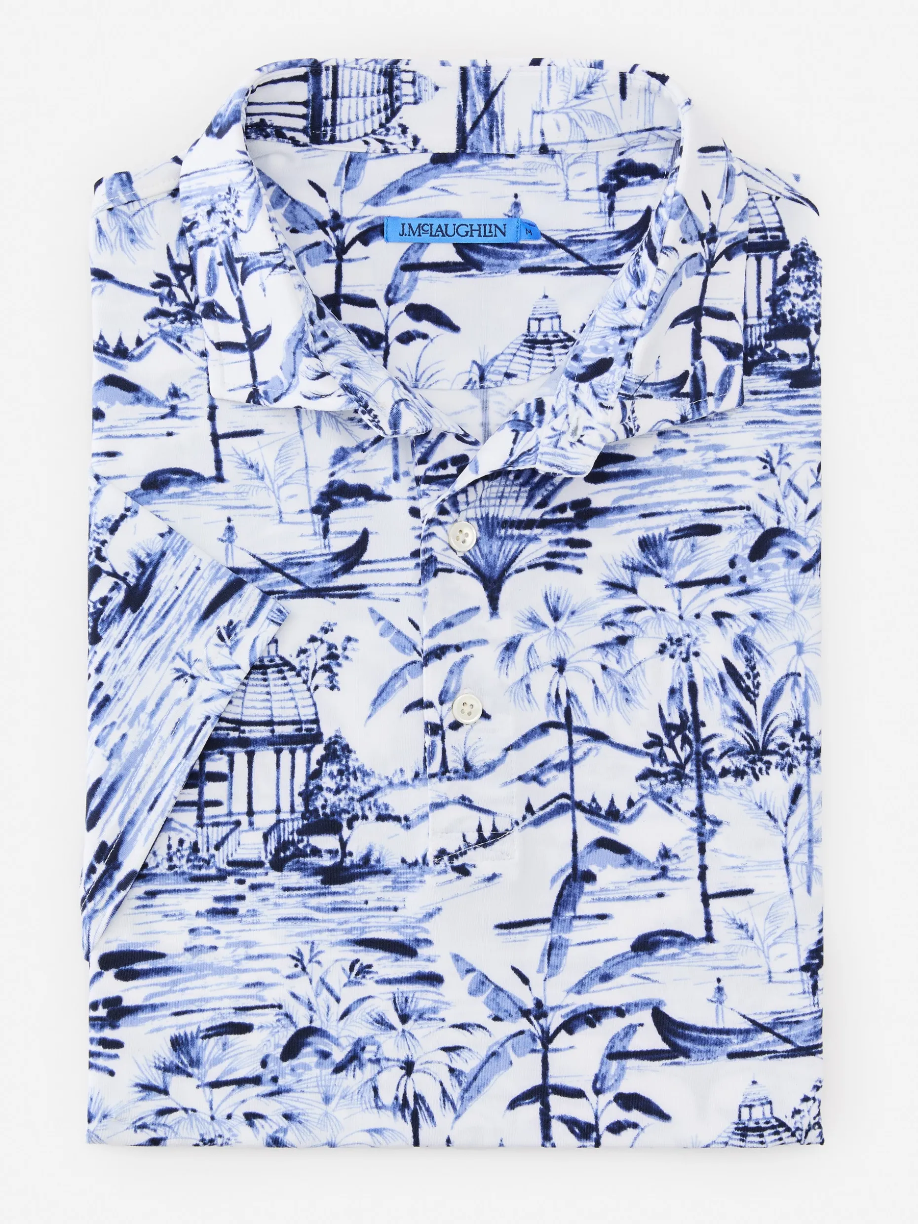 Peak Performance Polo in Micro Seaforth