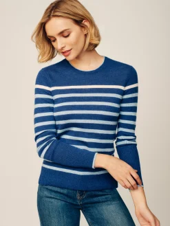Poet Cashmere Sweater in Stripe