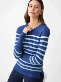 Poet Cashmere Sweater in Stripe