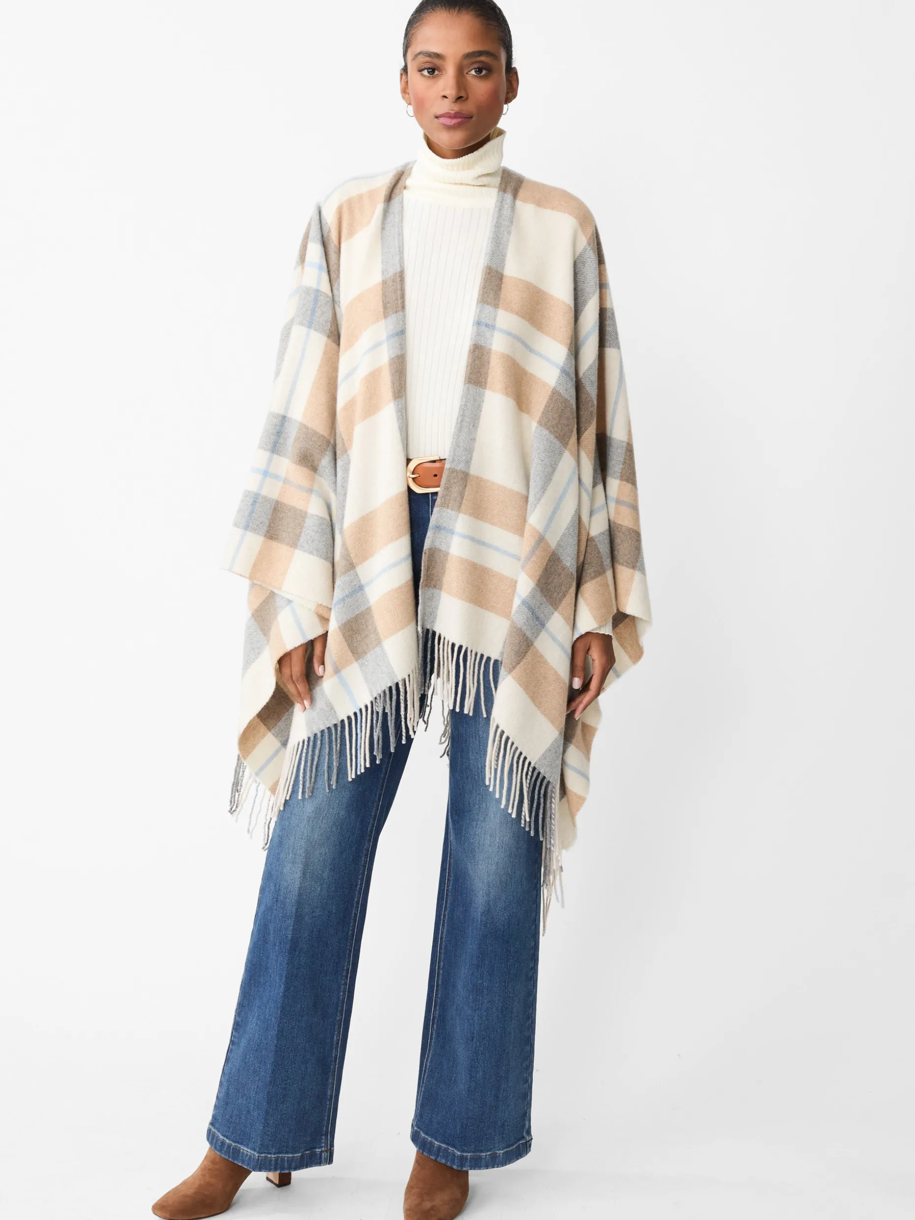 Polina Wrap in Plaid