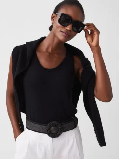 Popie Grasscloth Belt