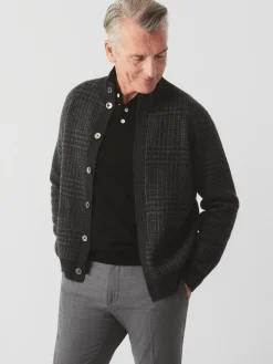 Prince of Wales Cardigan in Plaid