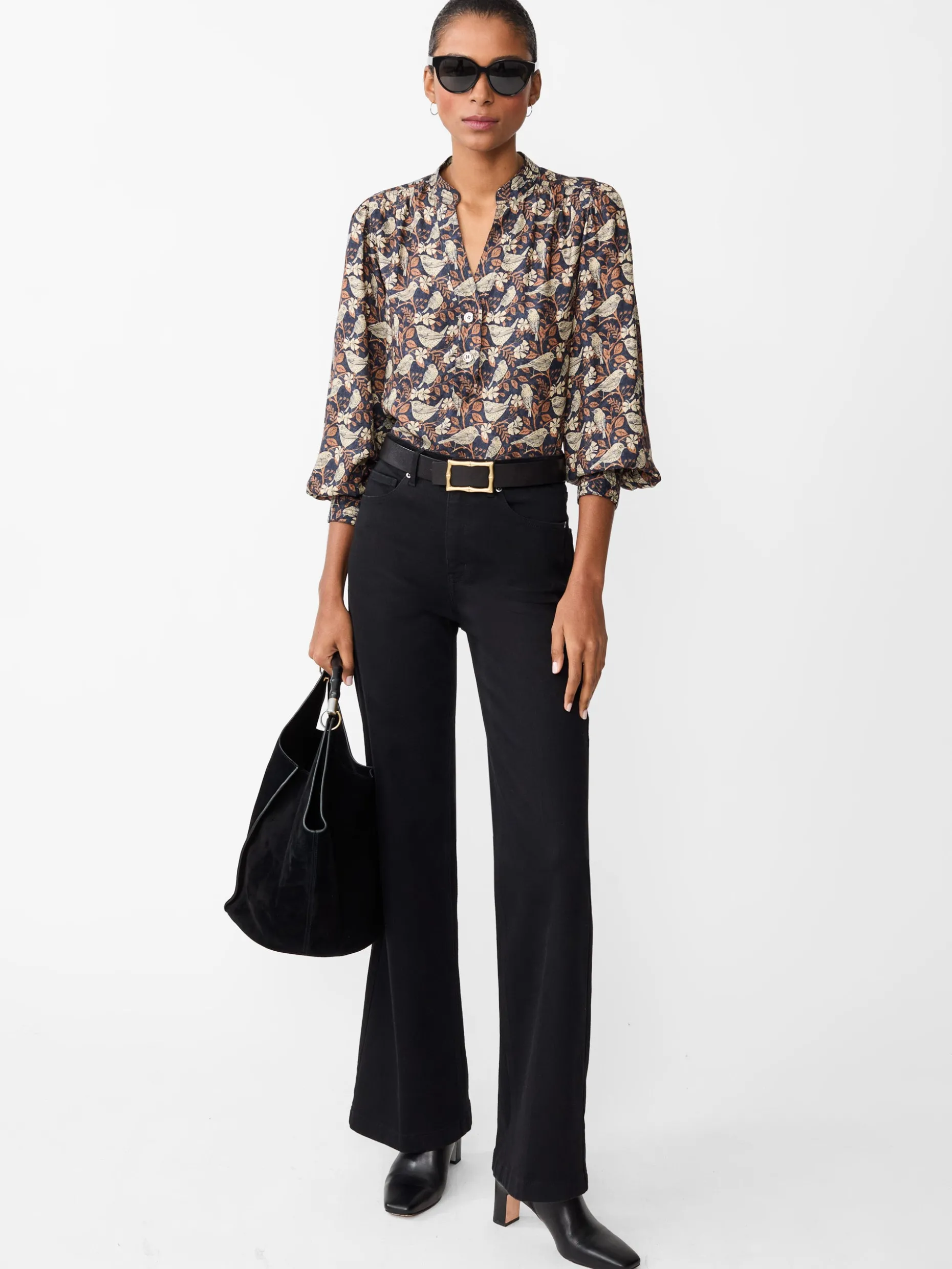 Rashell Blouse in Bird Story