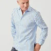 Rivera Classic Fit Shirt in Broad Stripe