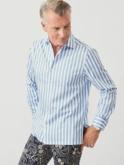 Rivera Classic Fit Shirt in Broad Stripe