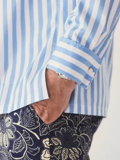 Rivera Classic Fit Shirt in Broad Stripe