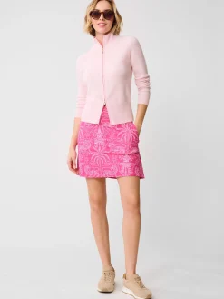 Roe Skort in Tiger Damask