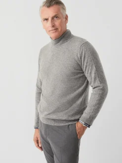 Rollneck Sweater in Featherweight Cashmere