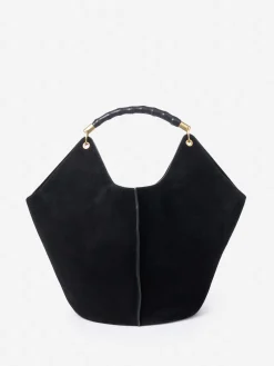 Sanne Suede Top Handle