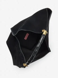 Sanne Suede Top Handle