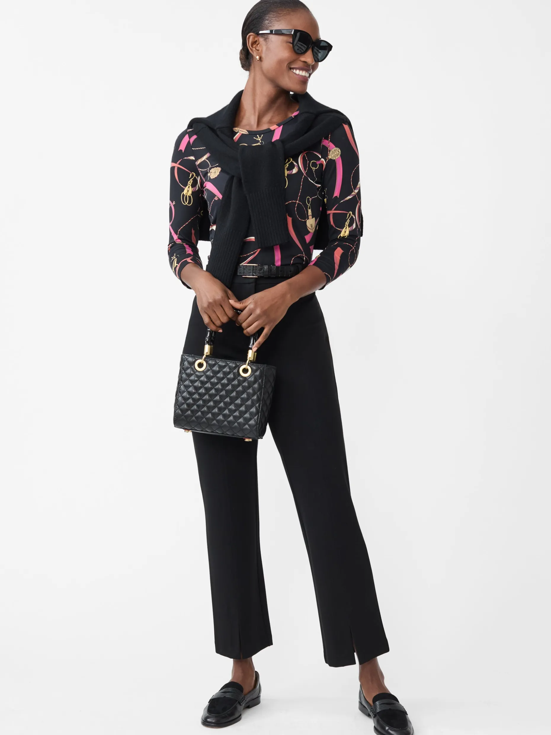 Signature Tee in Neo Sinclair Heraldic