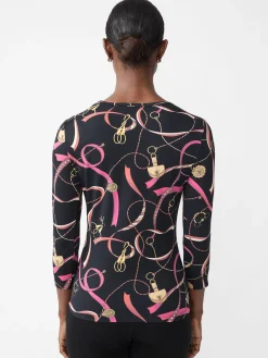 Signature Tee in Neo Sinclair Heraldic