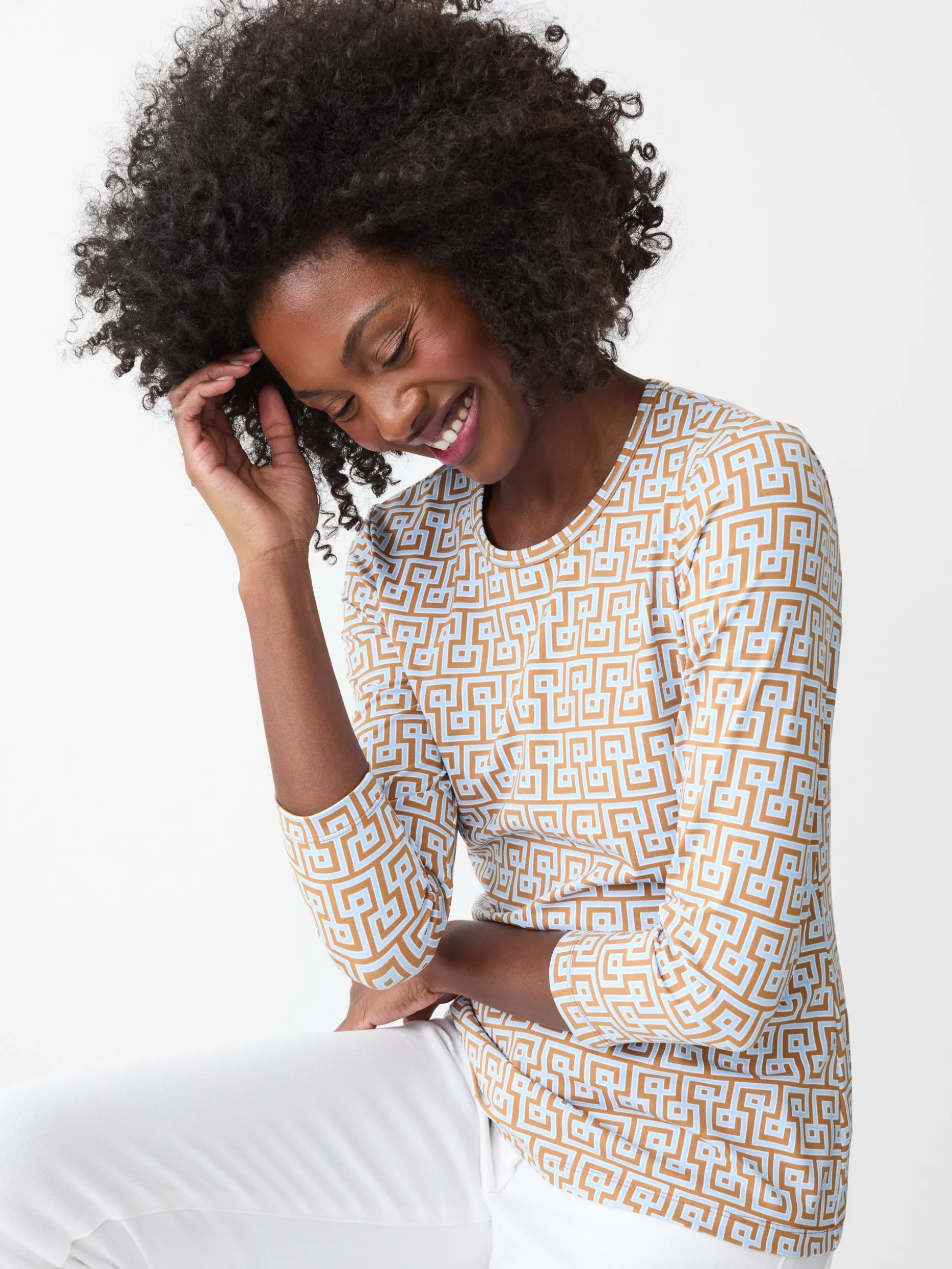 Signature Tee in South Coast Key