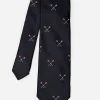 Silk Tie in Lacrosse Sticks