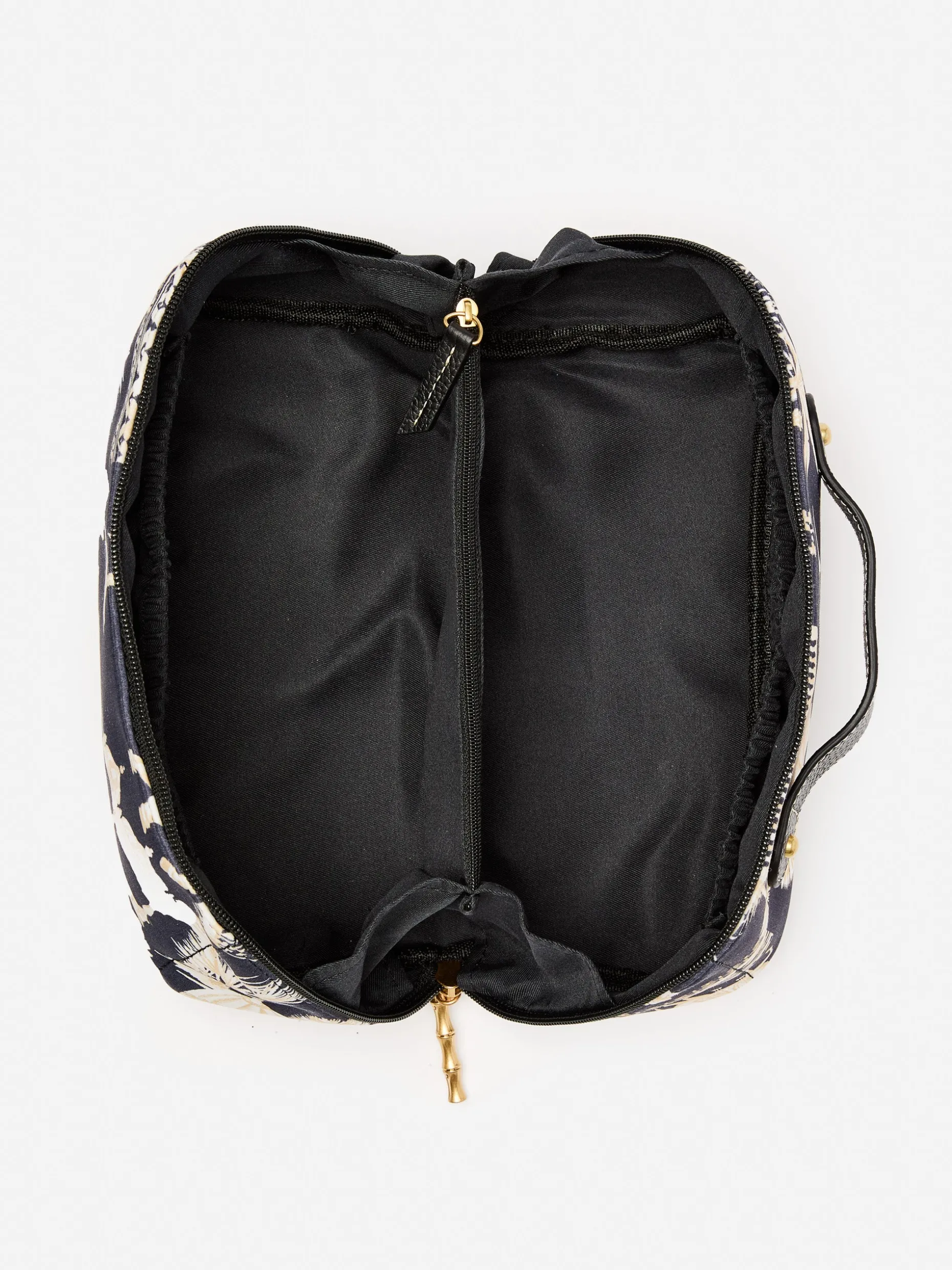 Stash Cosmetic Bag in Mini Desert Toile