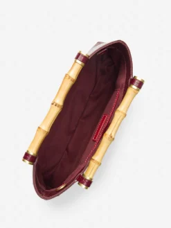 Sumpter Leather Clutch in Croc