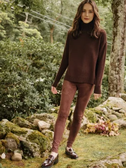 Suri Faux Suede Leggings