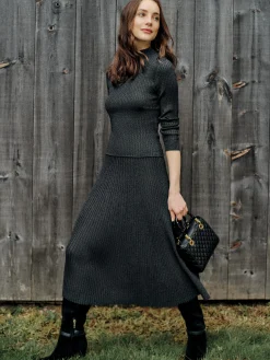 Sutton Metallic Skirt