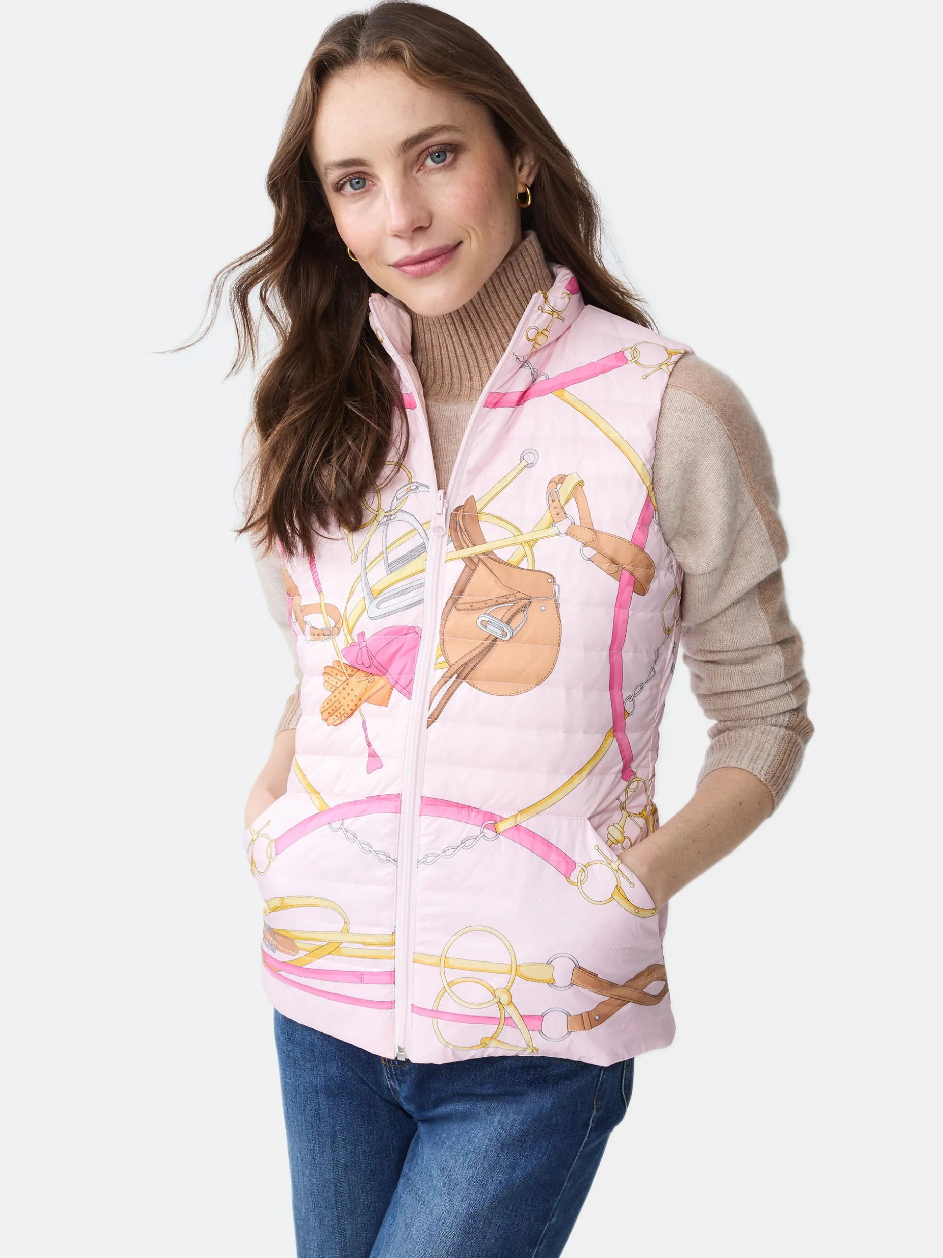 Tahoe Reversible Puffer Vest in Neo Gulltopp