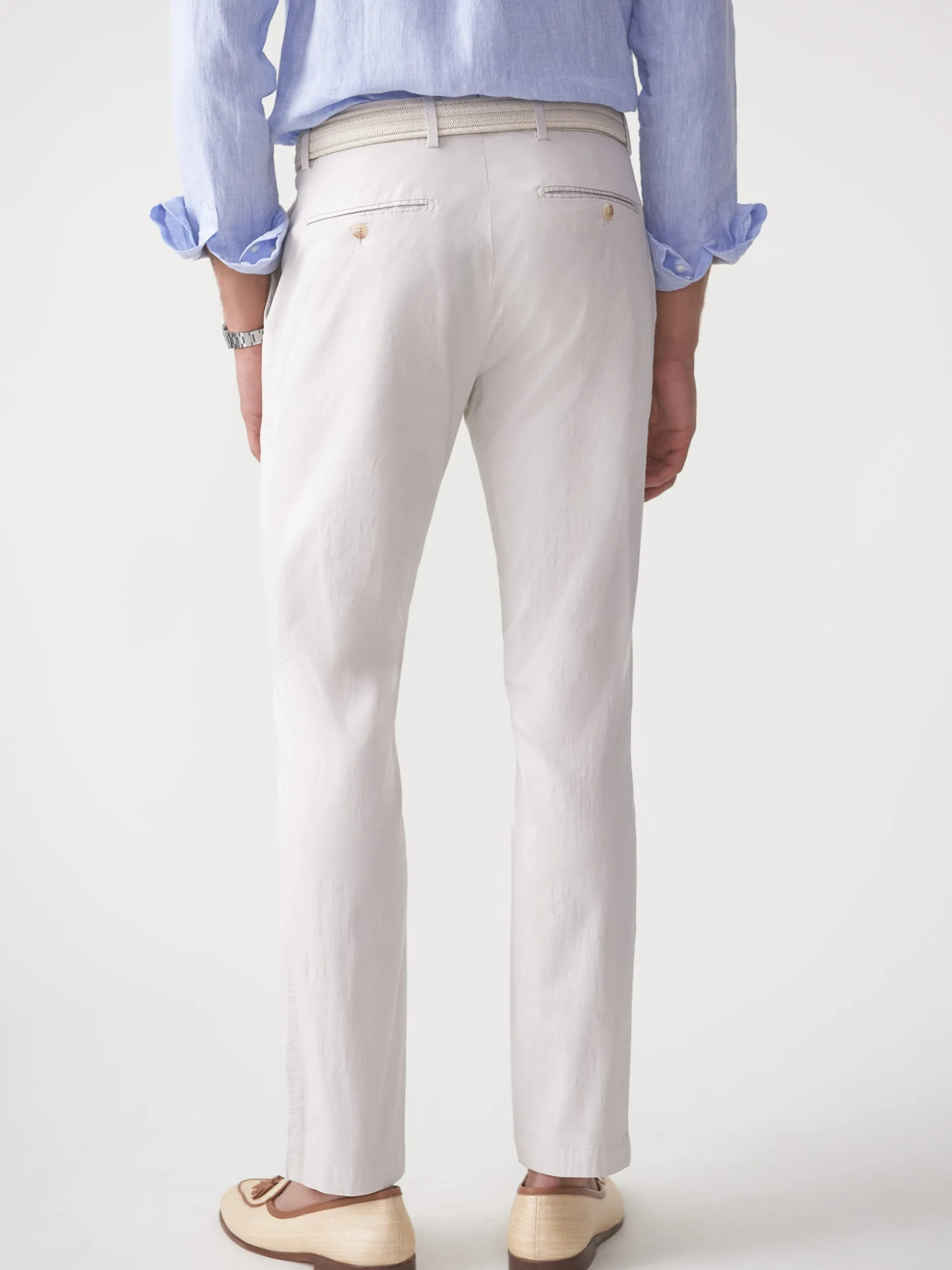 Taylor Straight-Fit Chino in Italian Twill