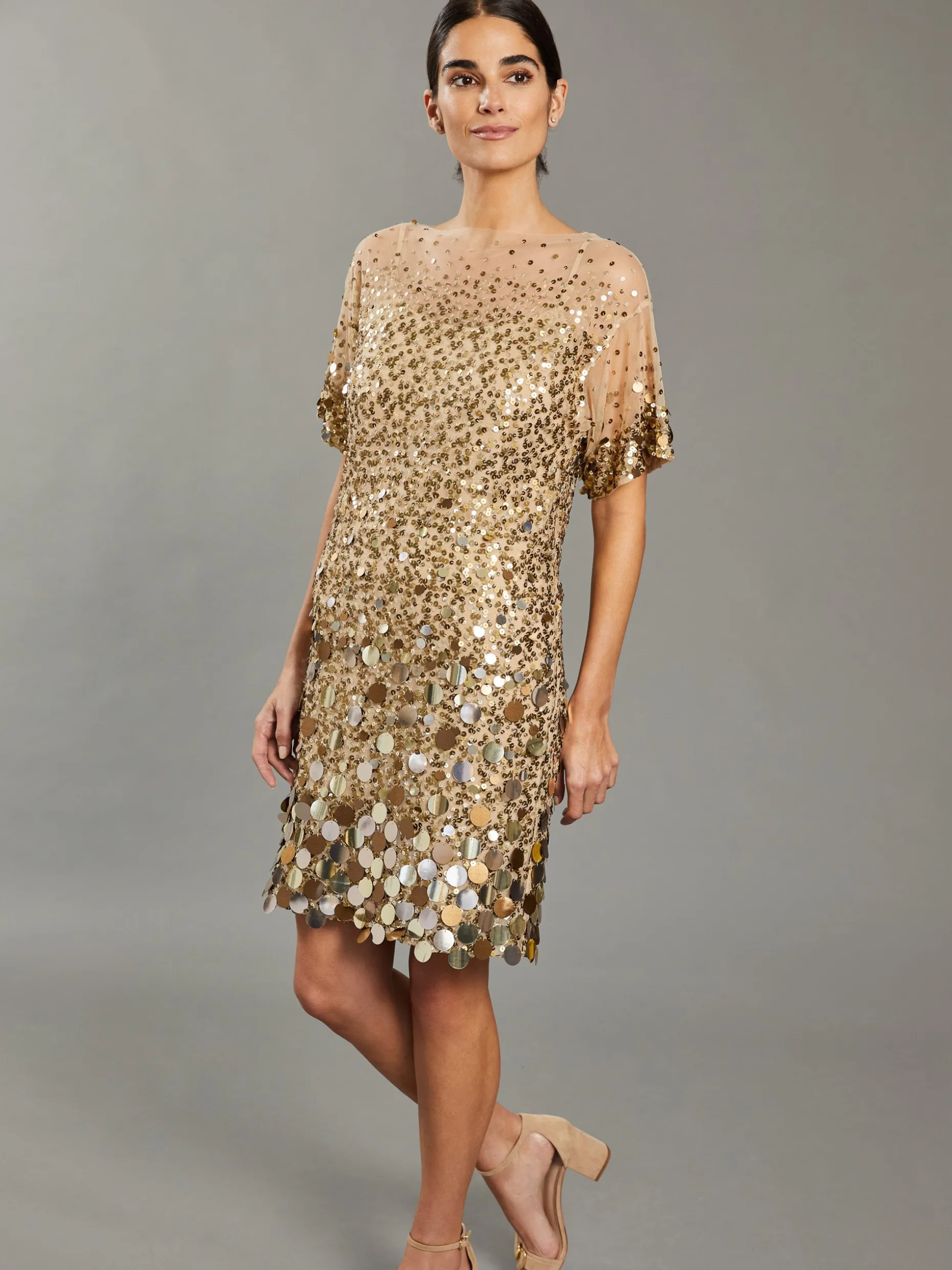 Tricia Sequin Dress: RSVP x Steven Stolman