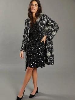 Tricia Sequin Dress: RSVP x Steven Stolman