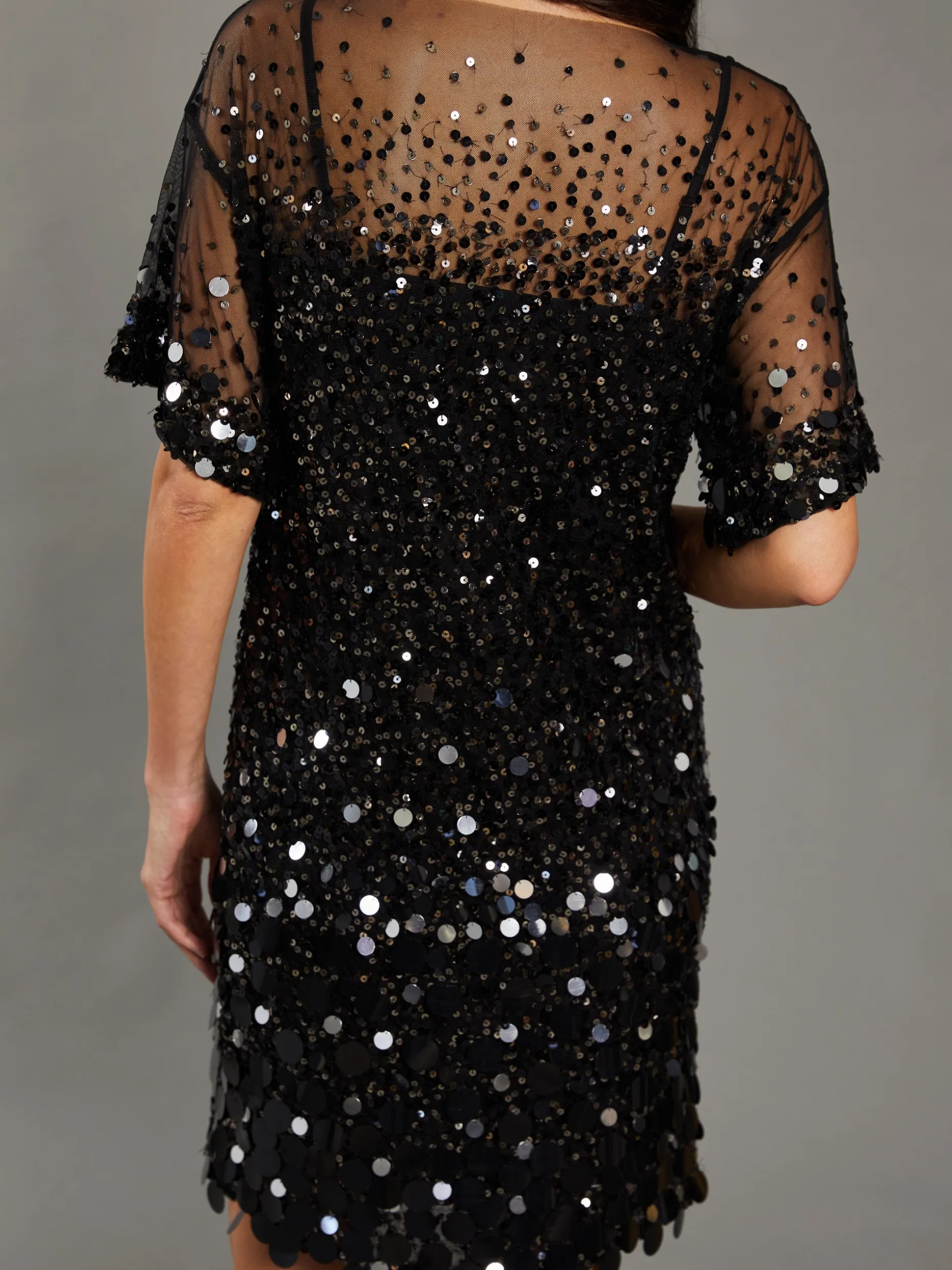 Tricia Sequin Dress: RSVP x Steven Stolman