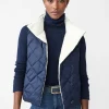 Vivian Reversible Puffer Vest