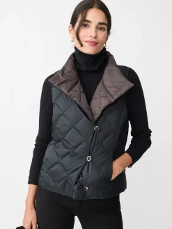 Vivian Reversible Puffer Vest