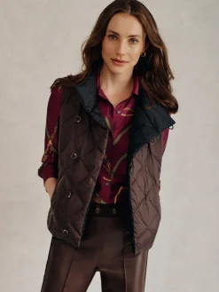 Vivian Reversible Puffer Vest