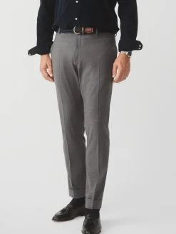 Wool Flannel Oxford Pants