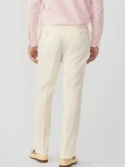 Wool Gaberdine Oxford Pants