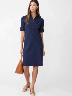 Yolanda Dress in Riptide Jacquard