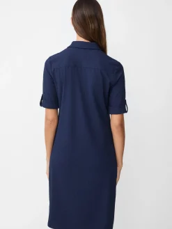 Yolanda Dress in Riptide Jacquard